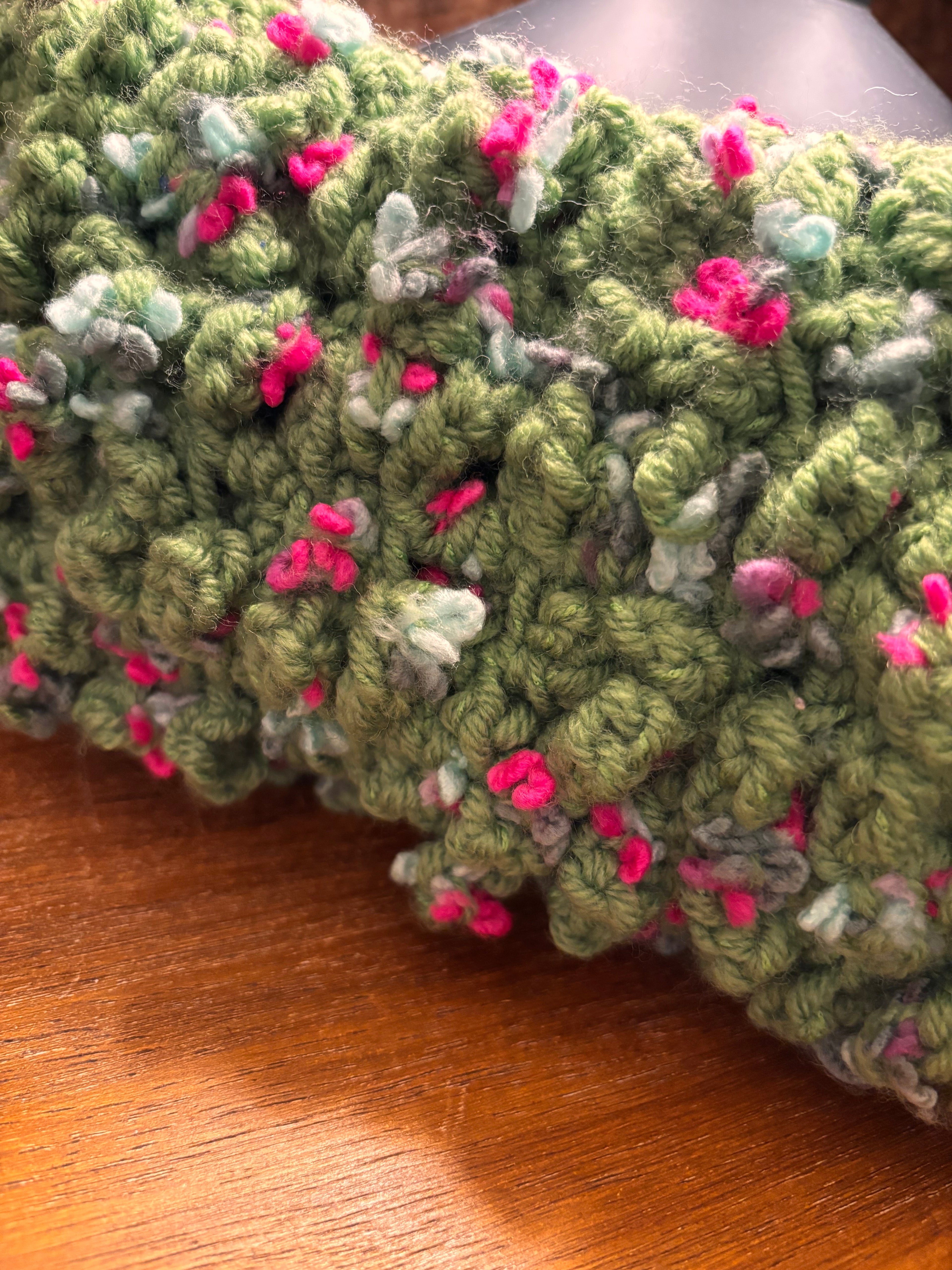 Bright Green Bag w Accent Colors